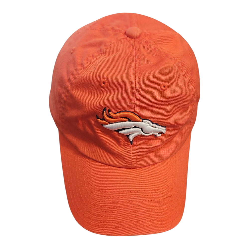 Denver Broncos NFL Hat‎ Orange Embroidered Logo Dad Cap Men One Size